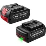 2Pcs New Li ion Battery 18V 5Ah For Bosch BAT609 BAT609G BAT618 BAT618G BAT619 BAT619G chez Best Buy Canada