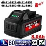 New Battery For Milwaukee 18V M18 8.0Ah Lithium Extended Capacity Battery 48-11-1860 chez Best Buy Canada