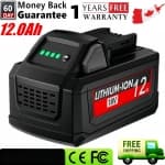 New Battery For Milwaukee 18V for M18 12.0Ah Lithium Extended Capacity Battery 48-11-1860 chez Best Buy Canada