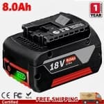 New 18V 8.0Ah Lithium Battery Replacement for Bosch 18V Cordless Power Tools BAT609 chez Best Buy Canada