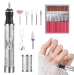 Cordless Electric Nail Drill Set USB Rechargeable Manicure Pedicure Tool for Thick Nails chez Best Buy Canada