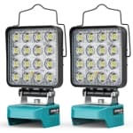 Compatible with Makita 18V LED Work Lights USB C Rechargeable Lamp Blue 2 Pcs chez Best Buy Canada