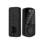 ApexGear Video Smart Deadbolt Lock,Camera Fingerprint IC Card Tuya App One-Touch Lock for Home Rental Apartment Front Door chez Best Buy Canada