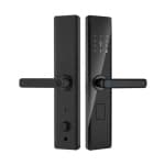 ApexGear Black Smart Lever Lock,FPC Fingerprint Tuya Remote Temporary Password level Lock for Home Apartment chez Best Buy Canada