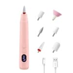 Cordless Electric Nail Drill Rechargeable 5 Speed Reverse Manicure Pedicure Kit Portable White chez Best Buy Canada
