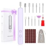 Cordless Electric Nail Drill Adjustable Speed Forward Reverse Nail Care Tool Black chez Best Buy Canada