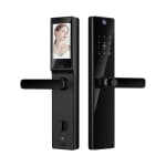 ApexGear Tuya Visual Intercom Smart Lever Lock, HD Camera Alarm Fingerprint Lock for Home Front Wooden Doors chez Best Buy Canada