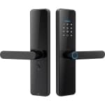 ApexGear Bluetooth Smart Lever Lock, Semiconductor Fingerprint Anti-Peep Password IC Card Lock for Household Wooden Entry Doors chez Best Buy Canada