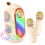 Portable Bluetooth Karaoke Speaker With Wireless Microphone Dual Mic System For Home Outdoor Party chez Best Buy Canada