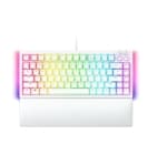 Refurbished Good Razer BlackWidow V4 75% Mechanical Gaming Keyboard, Orange Tactile, White chez Best Buy Canada