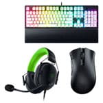 Razer BlackWidow V3 Special Edition Green Mechanical Switches Full-Size Gaming Keyboard with Headset & Mouse chez Best Buy Canada