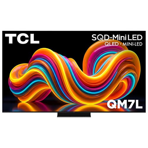 TV Google SQD mini-DEL HDR UHD 4K 85" Series QM7L by TCL (85QM7L) - 2026 chez Best Buy Canada