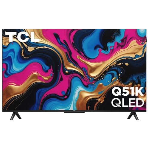Best Buy Canada Téléviseur intelligent Google QLED HDR UHD 4K série Q51K de 43 po de chez Best Buy Canada