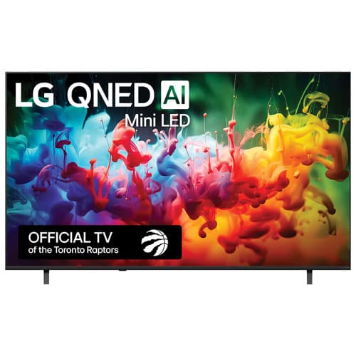 Best Buy Canada Téléviseur intelligent webOS QNED HDR mini-DEL UHD 4K QNED75 de 75 po chez Best Buy Canada