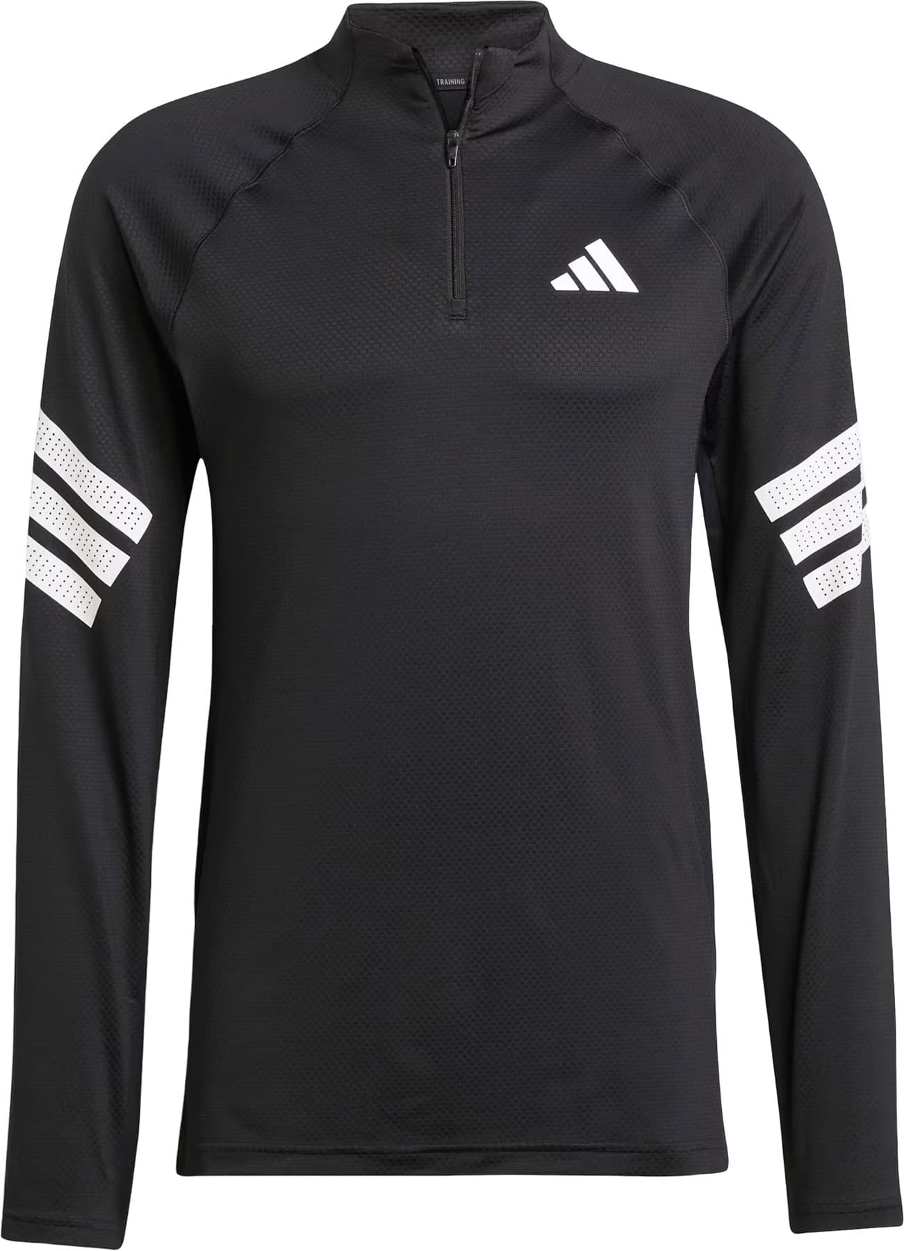 adidas | Icon 3-Stripes 1/4 Zip Long Sleeve Top - Men's chez The Last Hunt