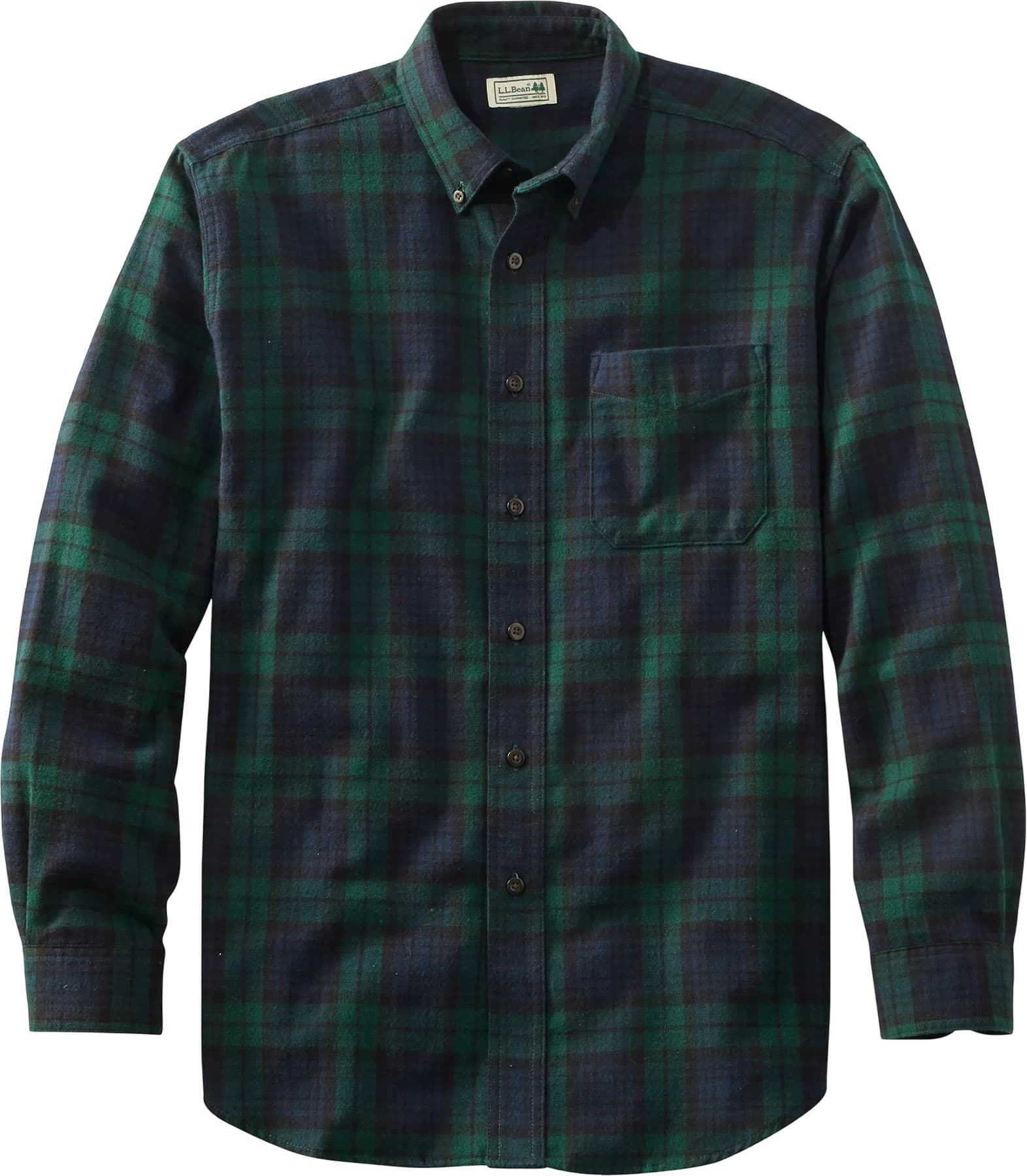 L.L. Bean | Scotch Plaid Flannel Shirt, Slightly Fitted - Men's chez The Last Hunt