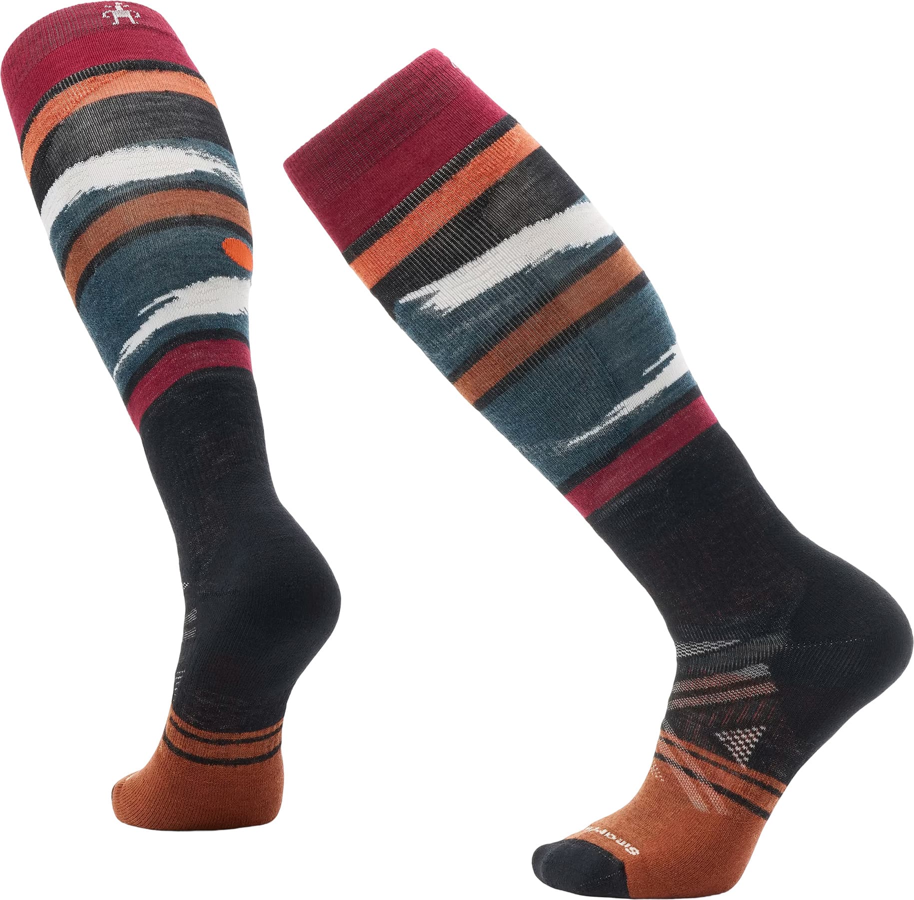 Smartwool | Ski Full Cushion Midnight Ski Pattern OTC Socks - Unisex chez The Last Hunt
