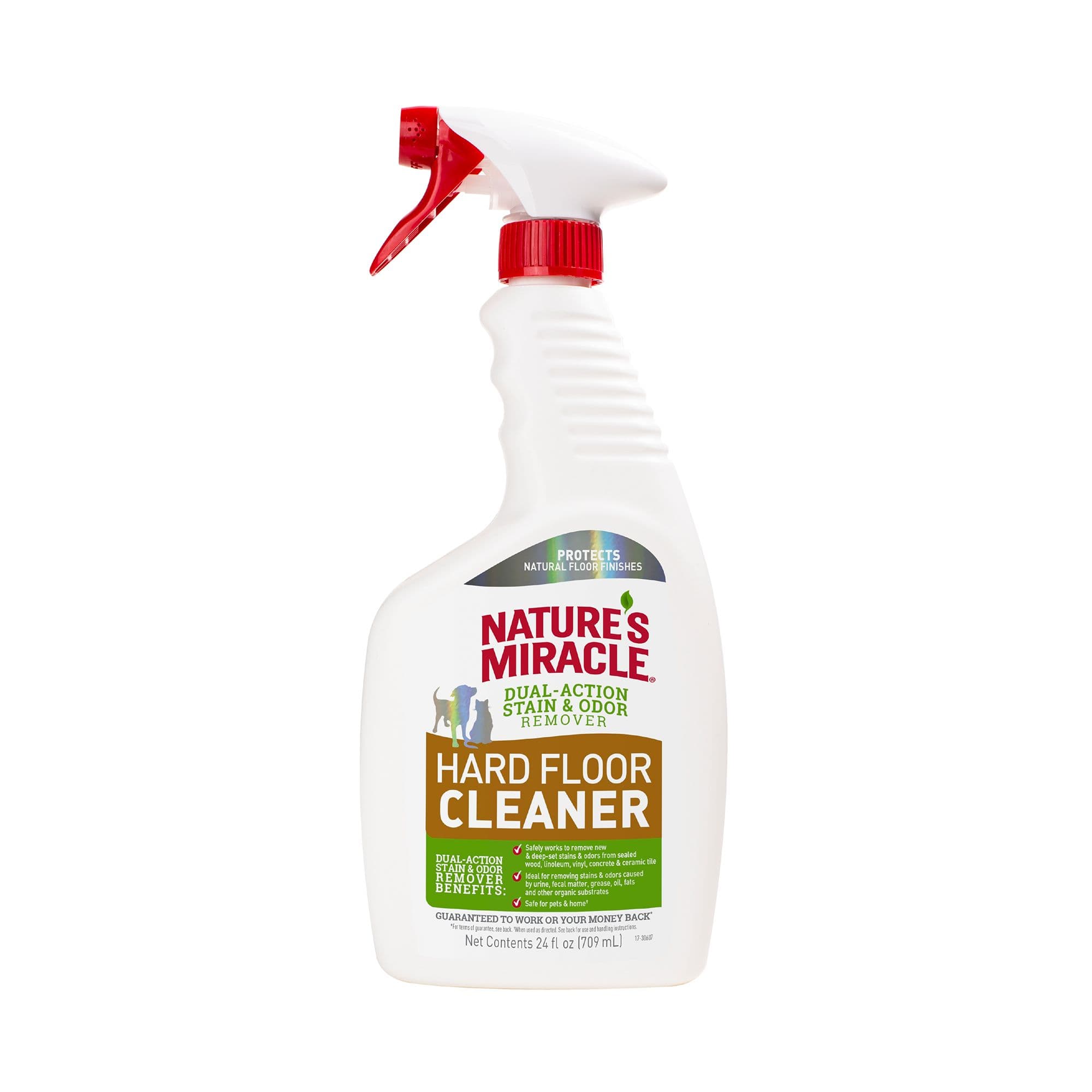 Nature's Miracle Enzymatic Hard Floor Cleaner, Dual Action Pet Stain & Odor Remover, 24 Oz chez PetSmart Canada