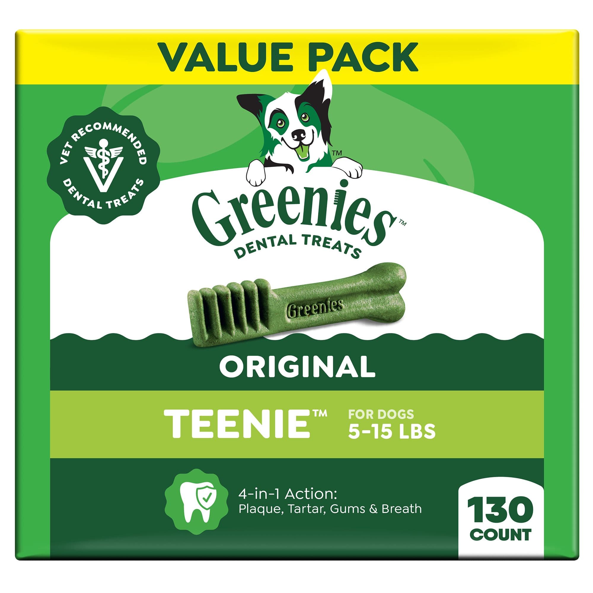 Greenies Adult Teenie Dog Dental Treats - Natural, Oral Health, Original chez PetSmart Canada
