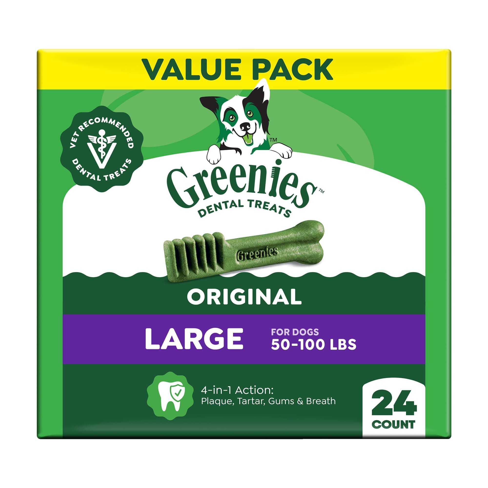 Greenies Adult Large Dog Dental Treats - Natural, Oral Health, Original chez PetSmart Canada