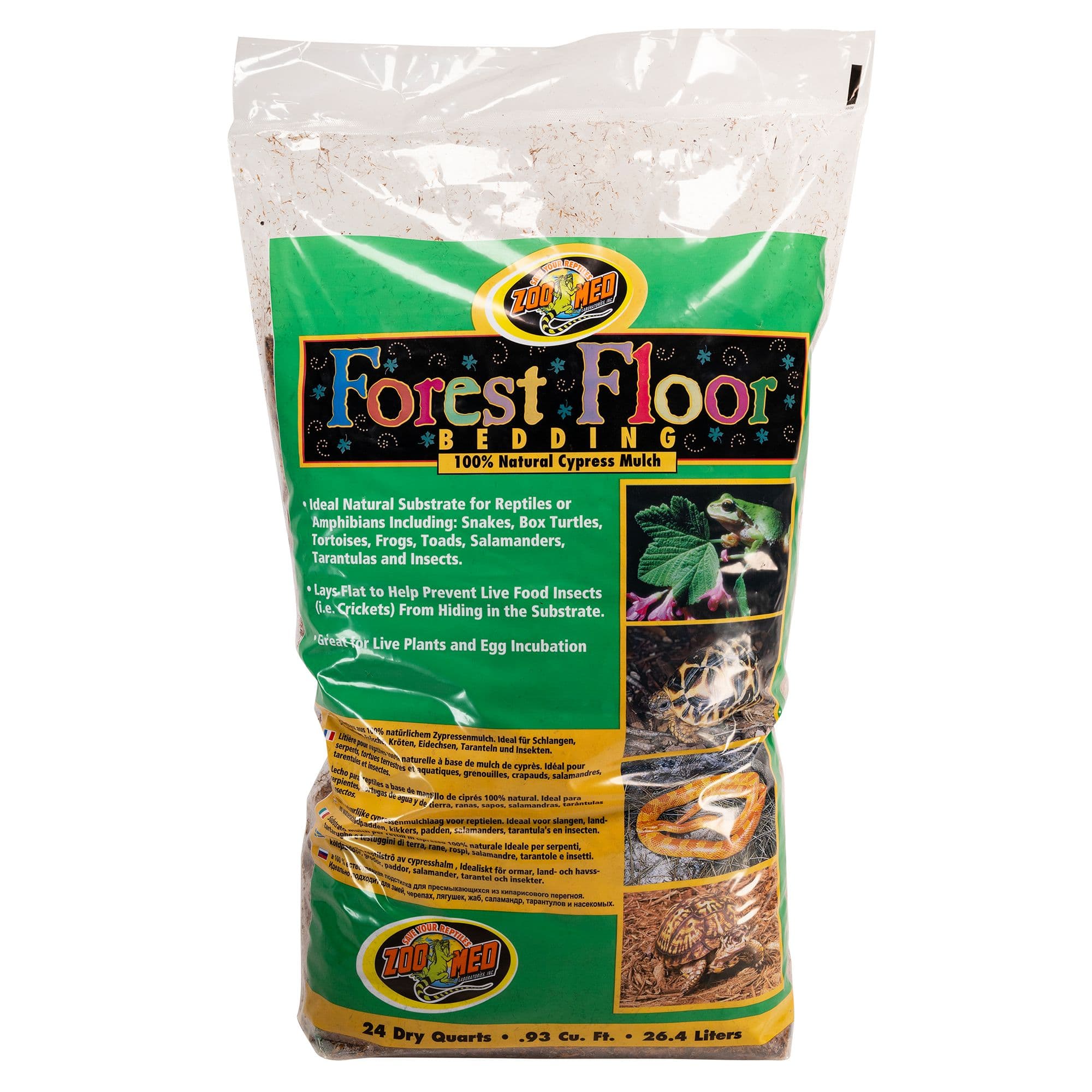Zoo Med Forest Floor Reptile Bedding - Natural Terrarium Bedding - Cypress Mulch - 24 qt chez PetSmart Canada
