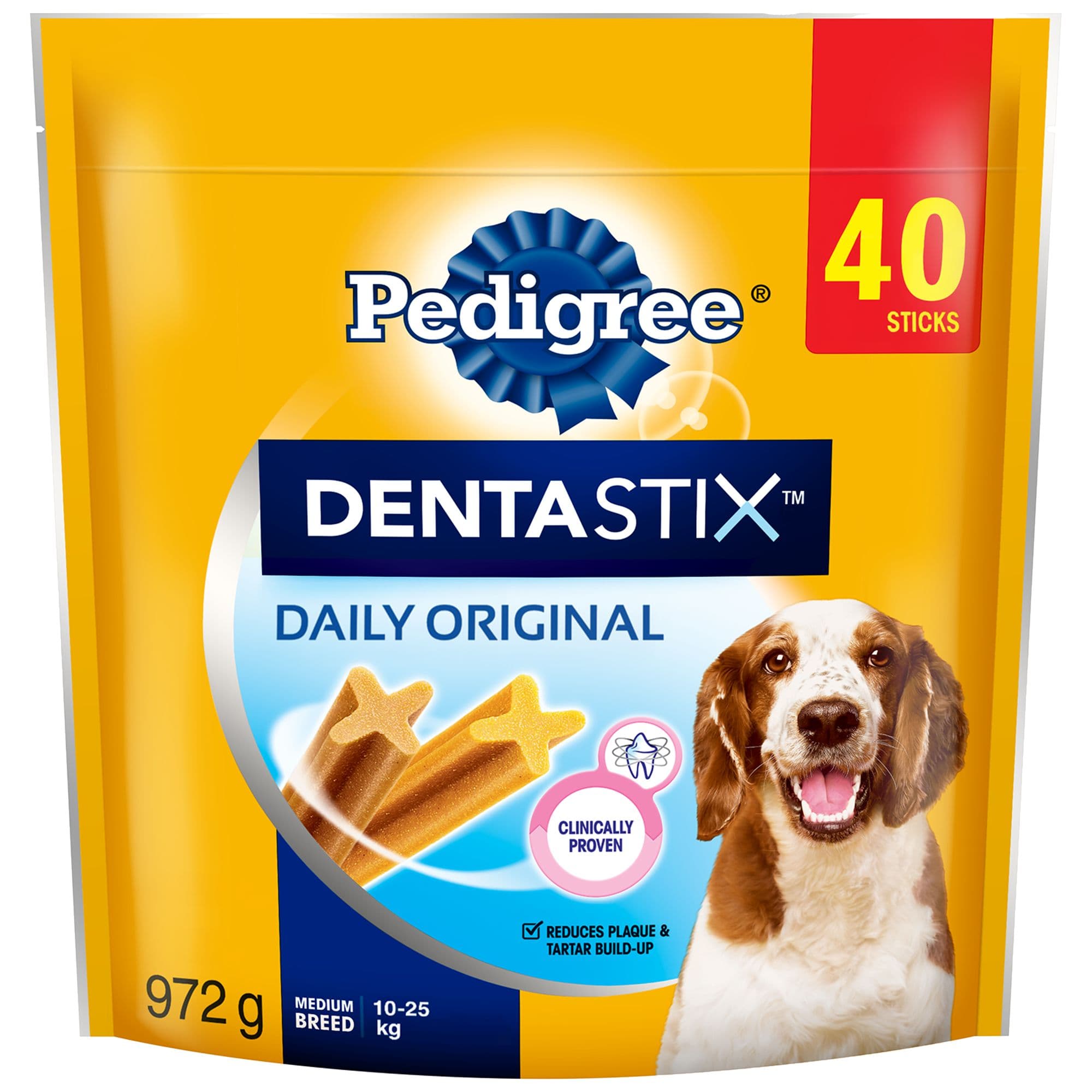 Pedigree Dentastix Oral Care Original Adult Dog Treats For Medium Breeds Reduces Plaque & Tartar chez PetSmart Canada