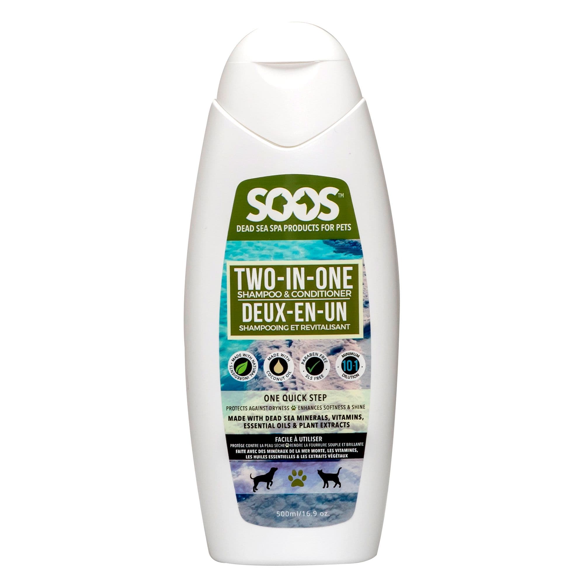 Soos Pets Two-in-One Shampoo & Conditioner for Dogs & Cats chez PetSmart Canada