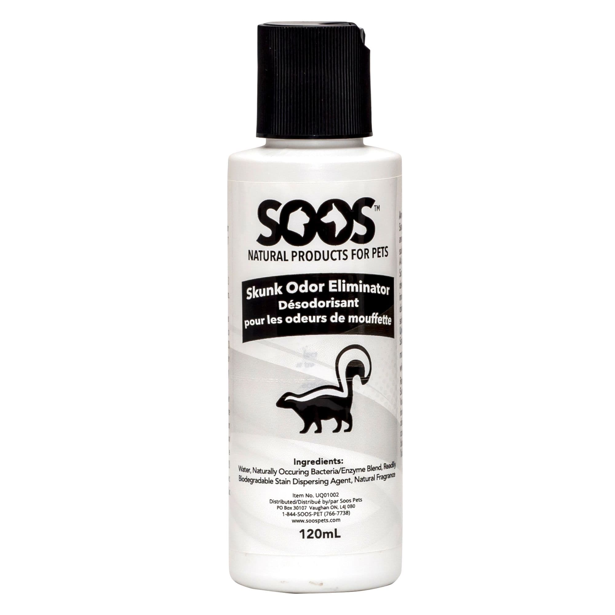 Soos Pets Skunk Odor Eliminator for Dogs & Cats chez PetSmart Canada