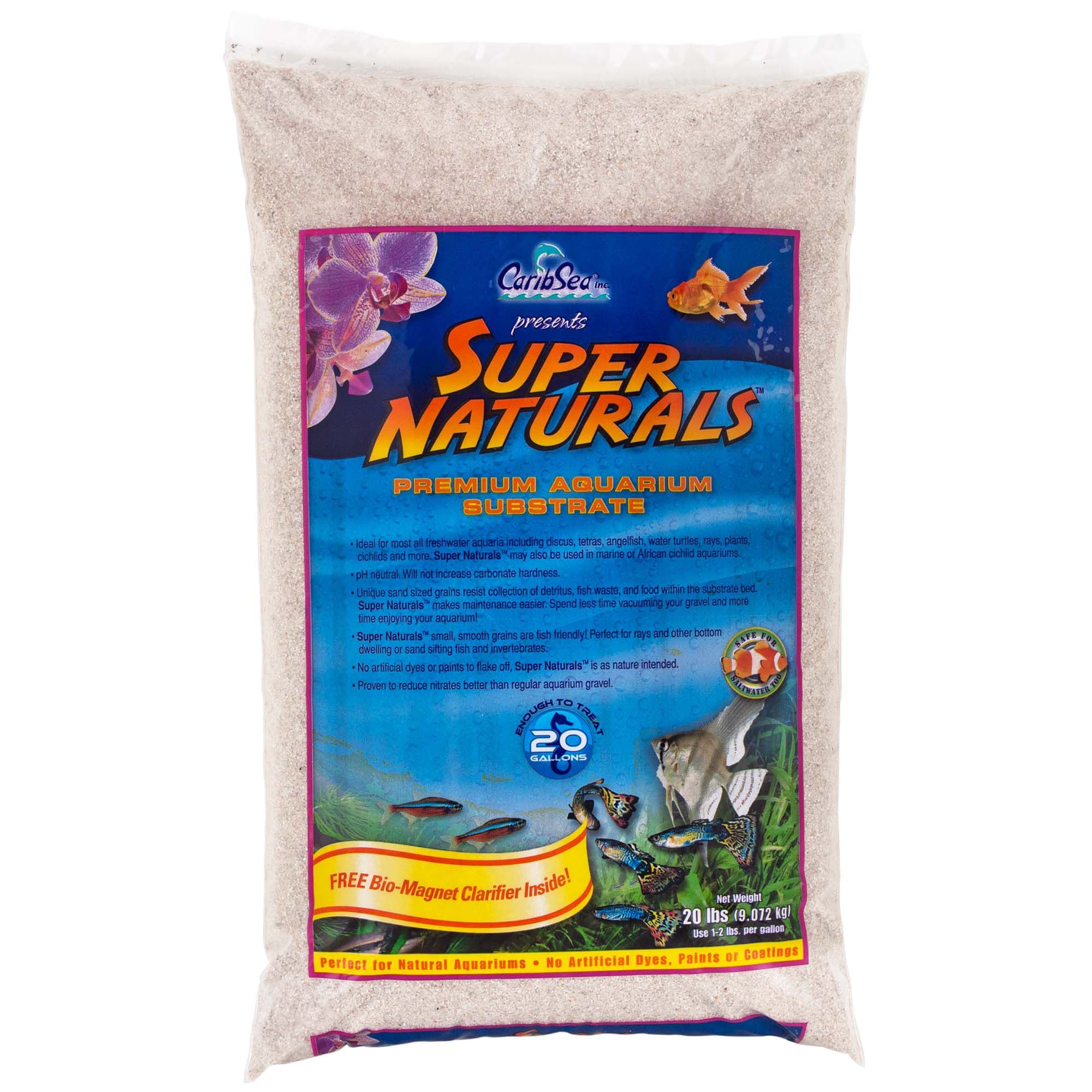 CaribSea Super Naturals Aquarium Sand - White Fish Tank Sand chez PetSmart Canada