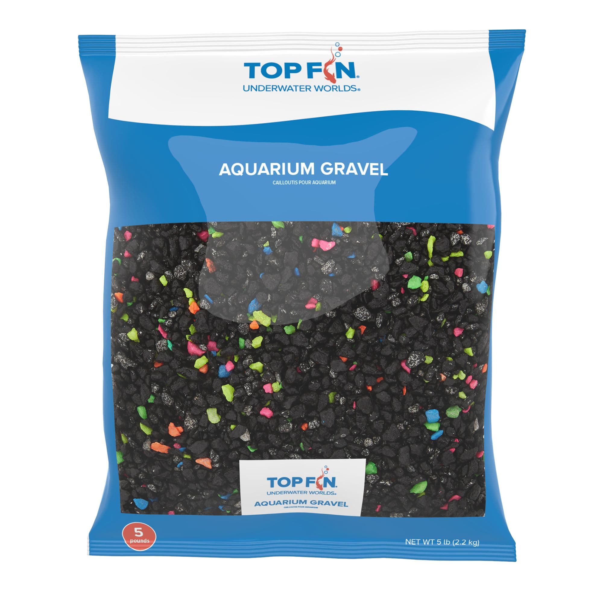 Top Fin Premium Aquarium Gravel - Black & Neon - Fish Tank Substrate - 2-25 lb chez PetSmart Canada