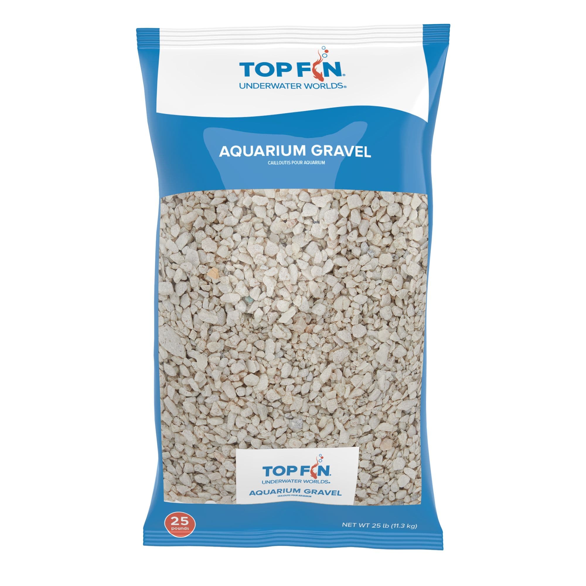 Top Fin Premium Aquarium Gravel - Bright White - Fish Tank Substrate - 2-25 lb chez PetSmart Canada