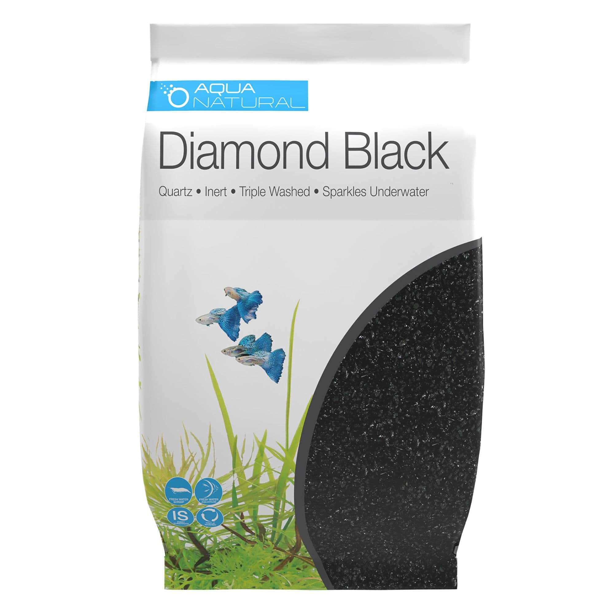 Aqua Natural Quartz Aquarium Gravel - Black Fish Tank Gravel chez PetSmart Canada