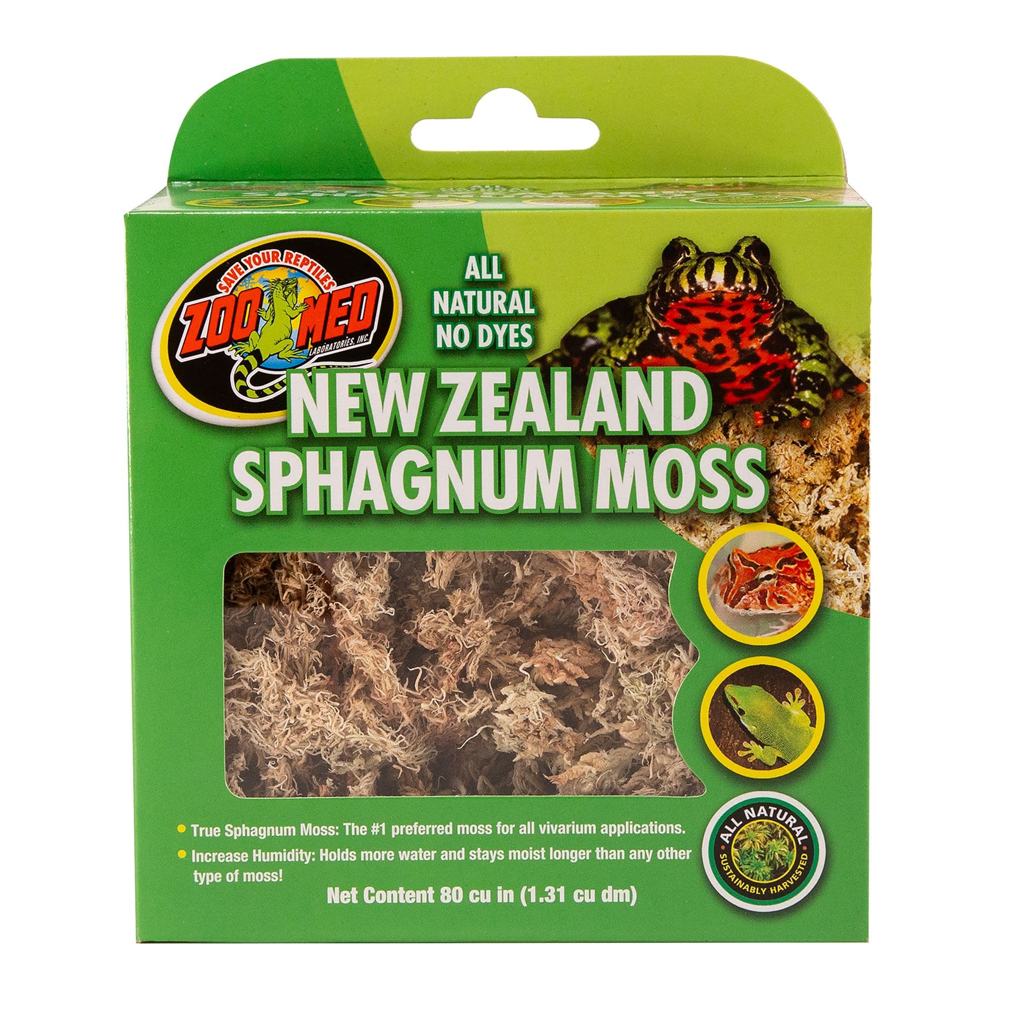 Zoo Med Sphagnum Moss - Humidity Terrarium Moss - Medium chez PetSmart Canada