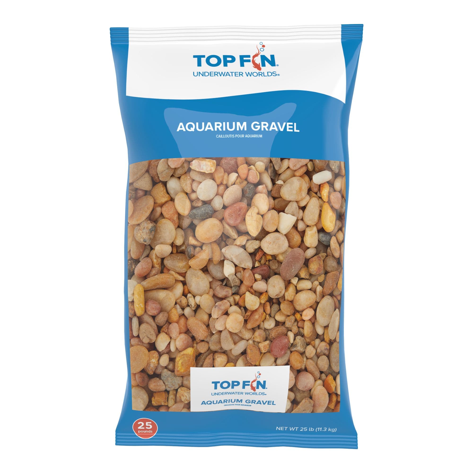 Top Fin Aquarium Gravel - River Rock - Fish Tank Substrate - 5-25 lb chez PetSmart Canada