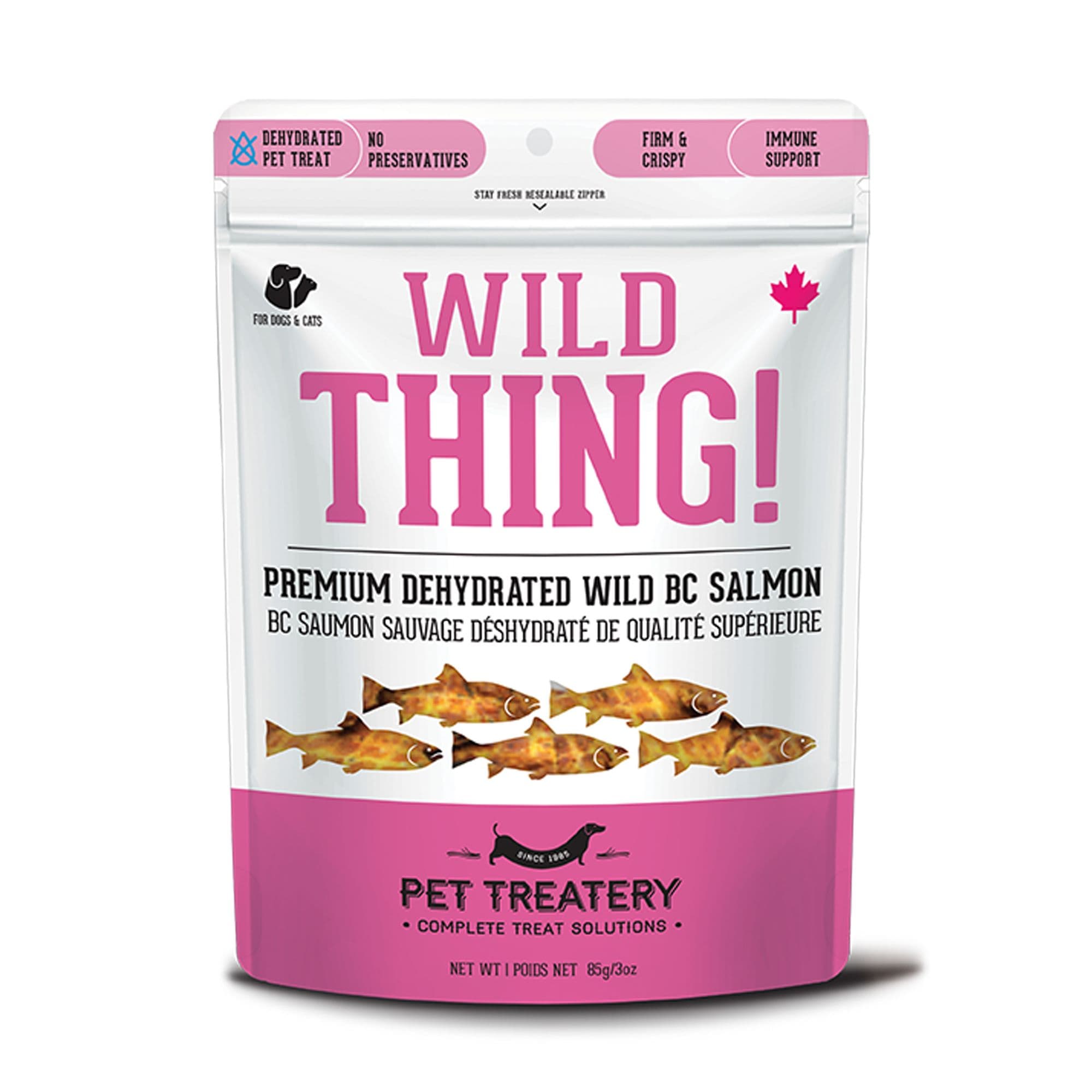 PET TREATERY Dog and Cat Treats - Dehydrated Wild BC Salmon, 85g chez PetSmart Canada