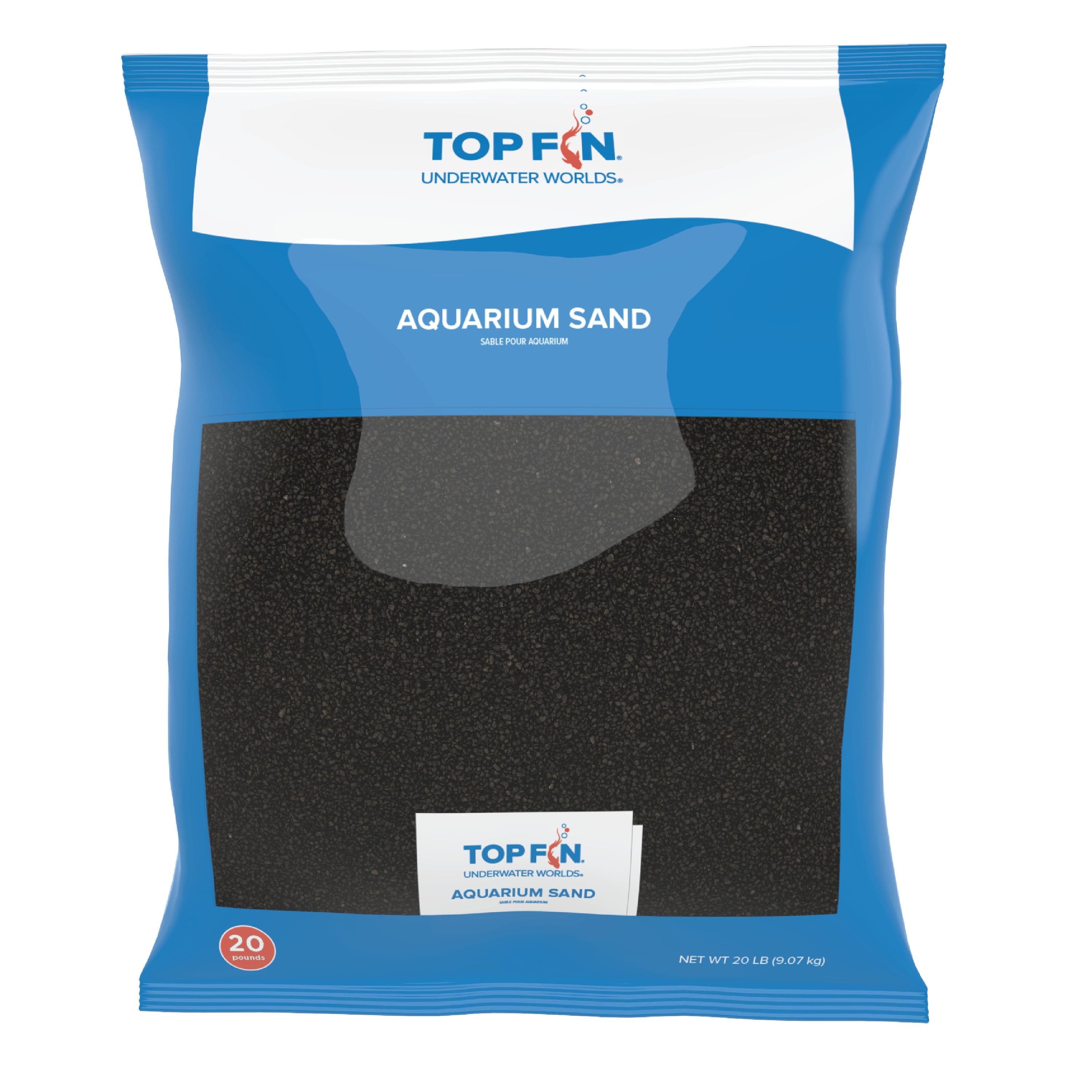 Top Fin Aquarium Sand - Black - Aquarium Substrate, Fish Tank Sand - 5-20 lb chez PetSmart Canada