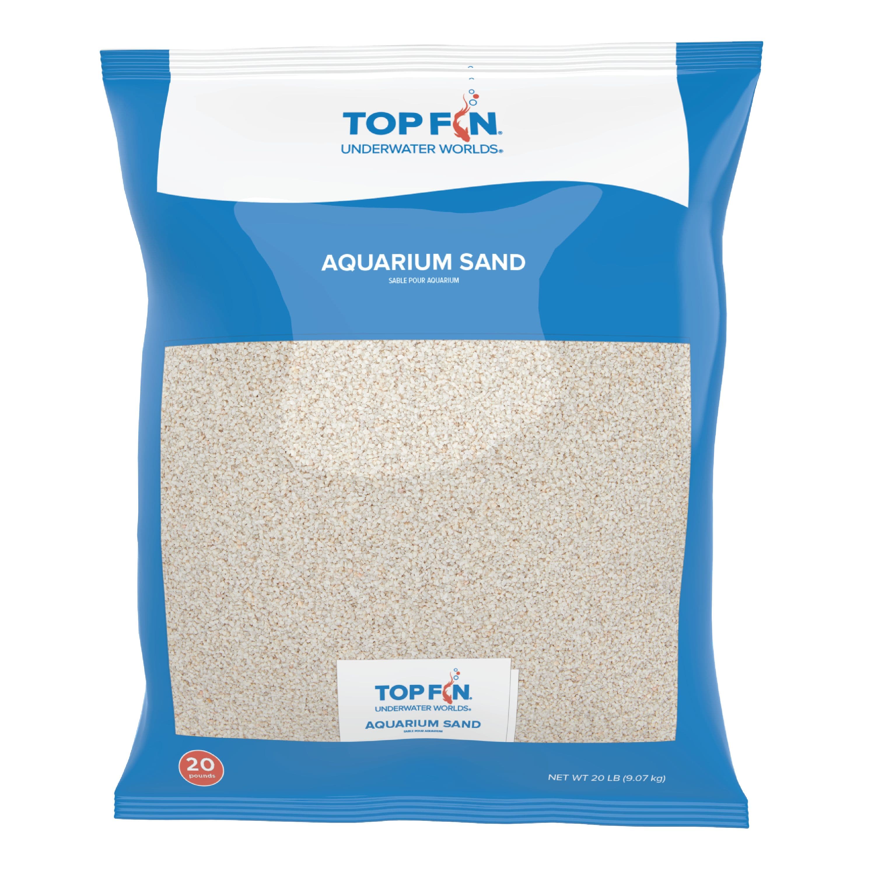 Top Fin Aquarium Sand - White - Aquarium Substrate, Fish Tank Sand - 5-20 lb chez PetSmart Canada