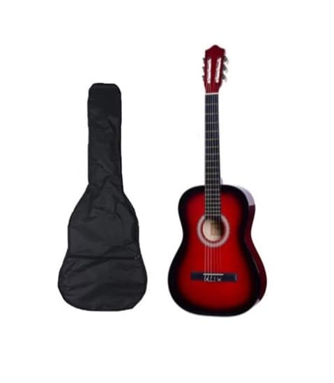 GUITARE ACOUSTISUE 6 CORDES 99 CM (39 POUCES) AVEC POCHETTE chez Toys and Kids