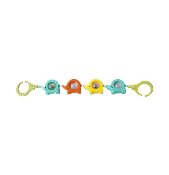 HOCHET DE POUSSETTE BOULIER DES DECOUVERTES ELEPHANT - TIGEX chez Toys and Kids