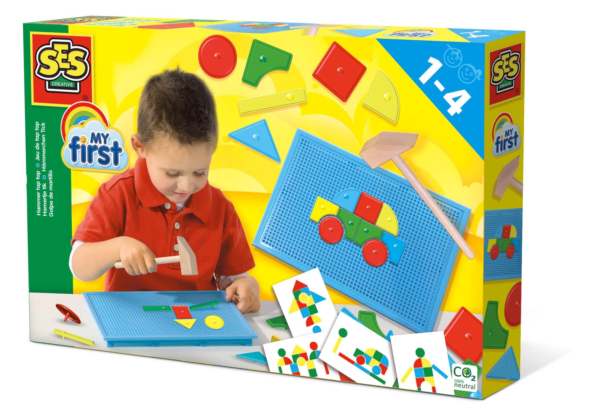 JEU D'APPRENTISSAGE ET DE BRICOLAGE TAP - SES CREATIVE chez Toys and Kids