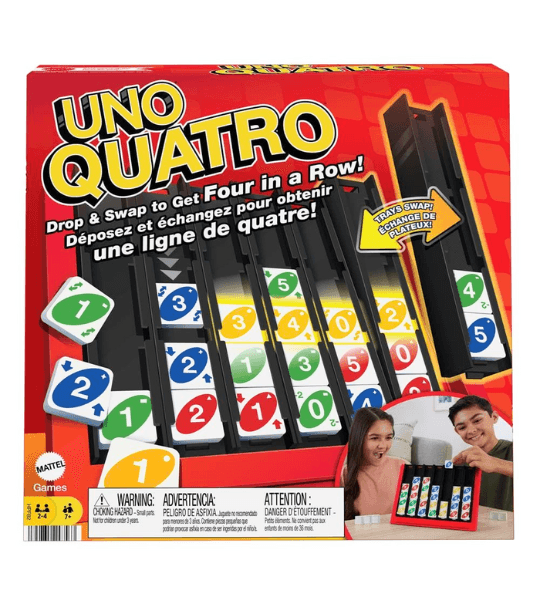 UNO QUATRO - MATTEL chez Toys and Kids