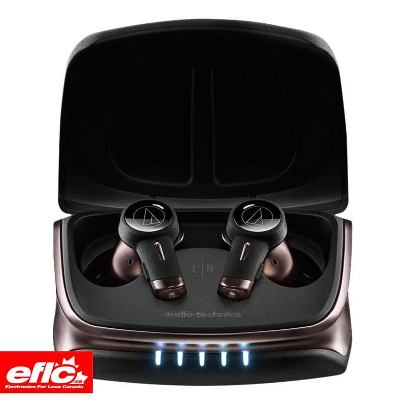 Audio-Technica ATH-TWX9 Innovative Wireless Earphone with Digital Hybrid chez Electronics For Less