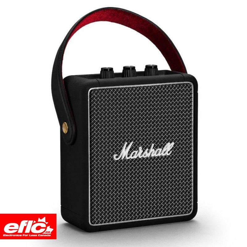 Marshall Stockwell II Portable Bluetooth Speaker BLACK chez Electronics For Less