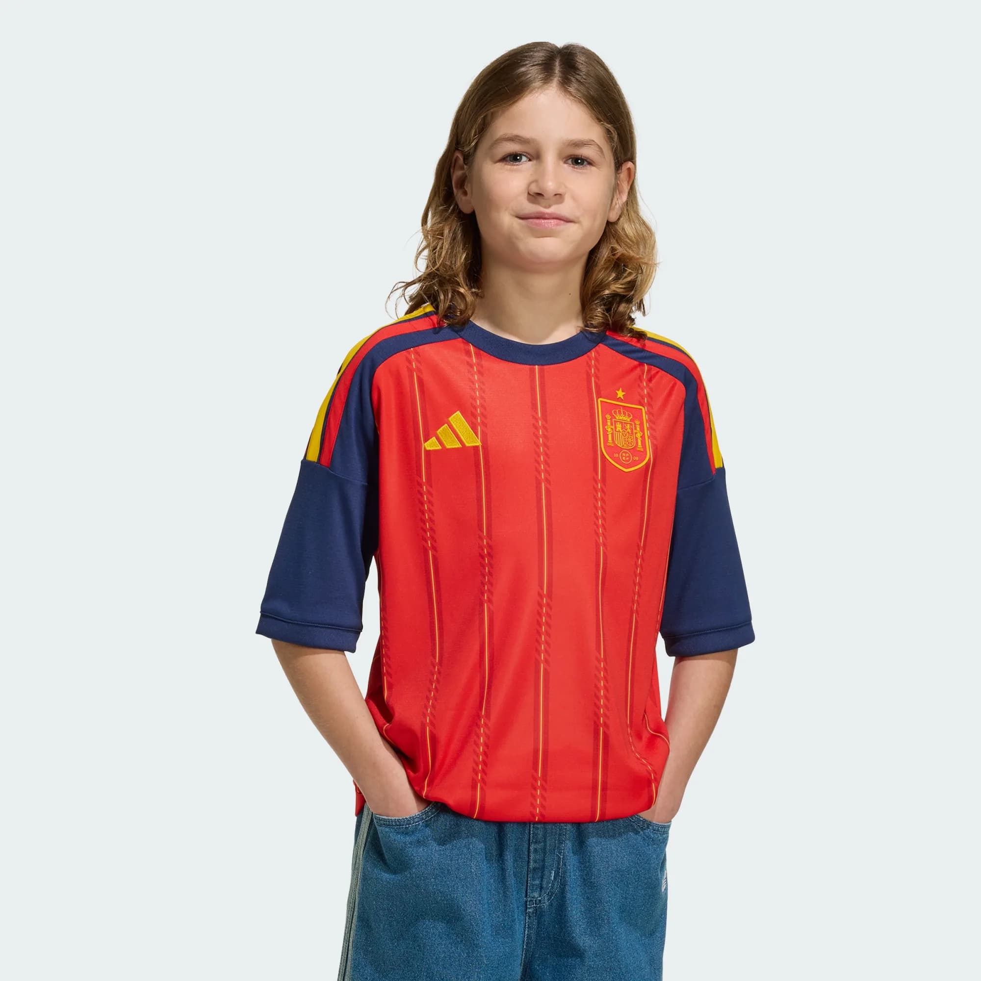 Adidas Spain 26 Home Youth Jersey chez Adidas Canada