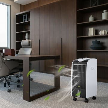 Costway Canada 3-in-1 Portable Evaporative Air Cooler with Filter Knob for Indoor chez Costway Canada