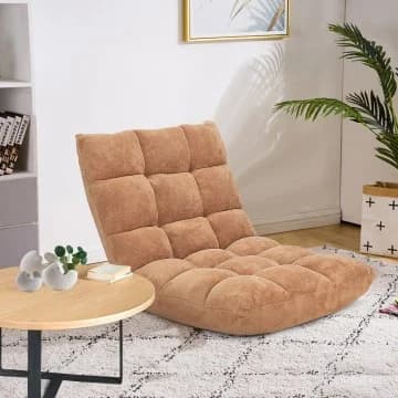 Costway Canada Chaise de sol coussinée réglable à 14 positions chez Costway Canada