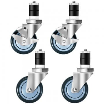 Costway Canada Set of 4 Swivel Caster Wheel with Brake chez Costway Canada