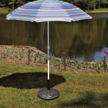 Costway Canada 22 Inch Heavy Duty Round Umbrella Base Stand chez Costway Canada