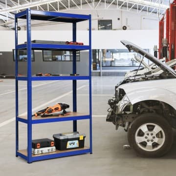 Costway Canada Étagère de rangement de 72 po avec 5 tablettes ajustables chez Costway Canada