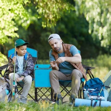 Costway Canada Chaises de camping pliantes portables brevetées avec auvent et chez Costway Canada